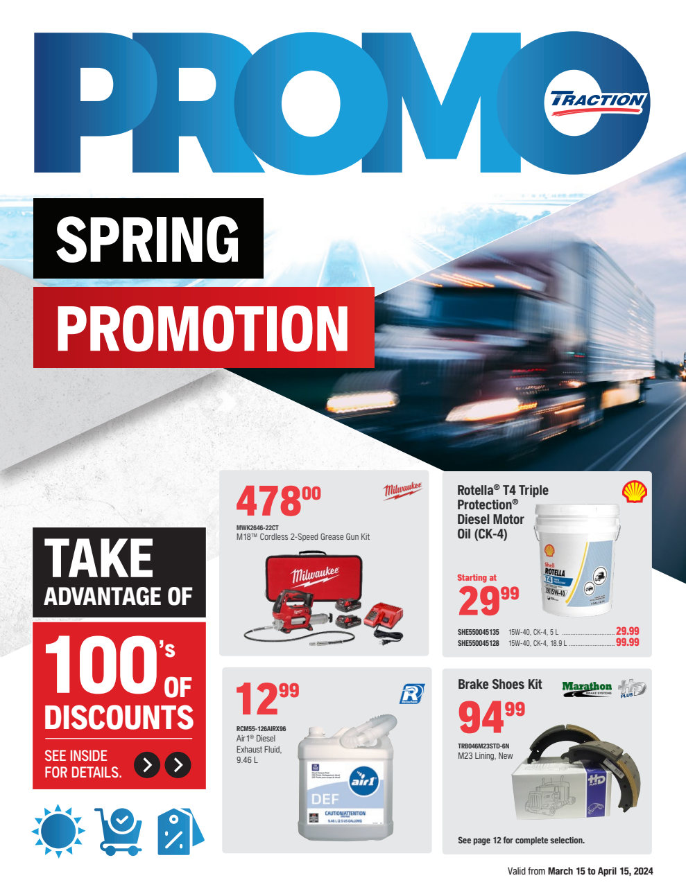 Traction Spring Promotion